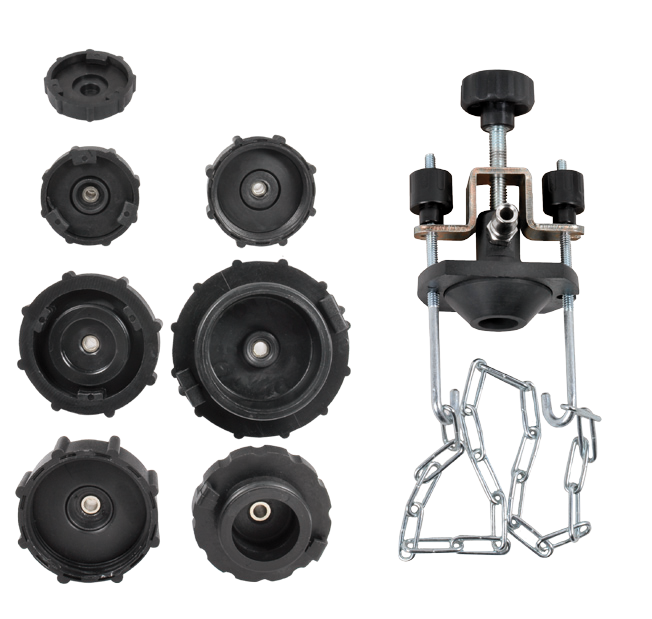 SW-STAHL 01499L Adaptersatz für Ausgleichsbehälter, 8-teilig