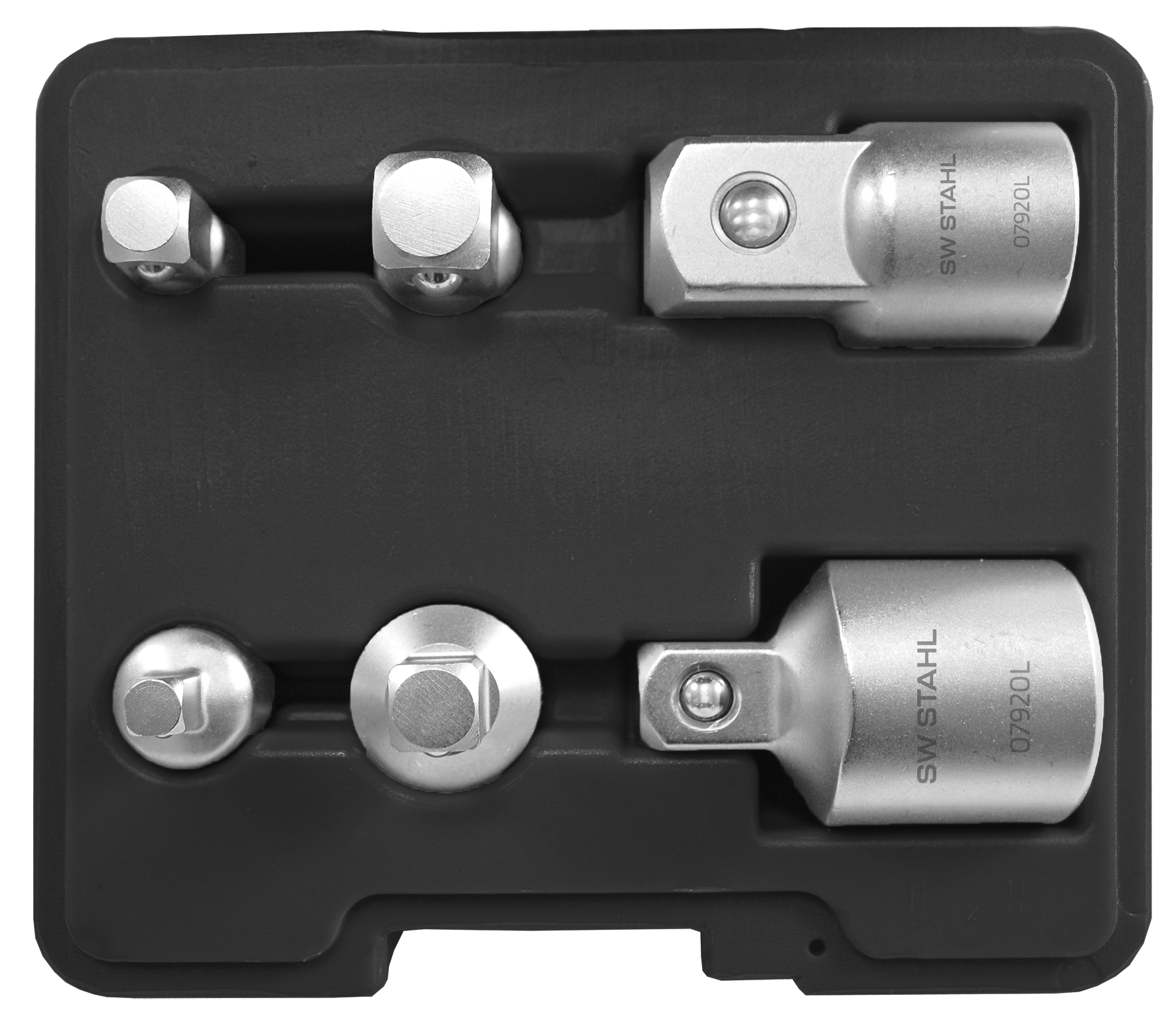 SW-Stahl Adaptersatz, 1/4 -3/4 , 6-teilig