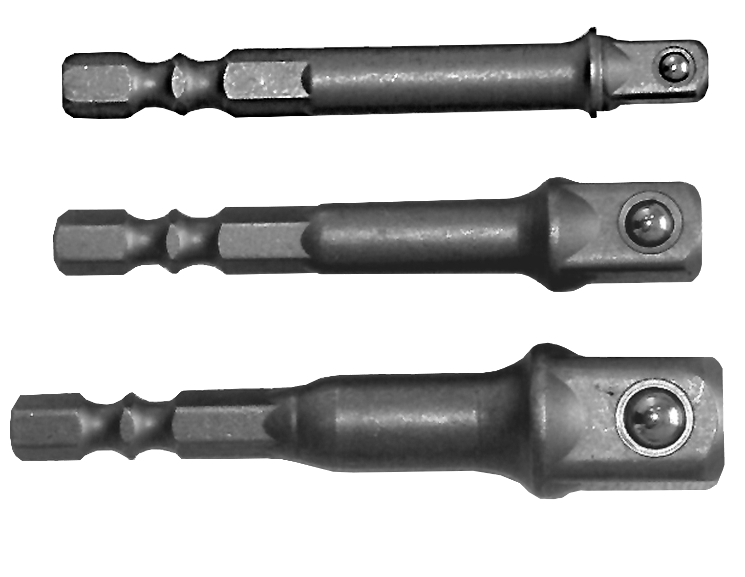 SW-STAHL S8204 Adaptersatz Steckschlüsseleinsatz, 3-teilig