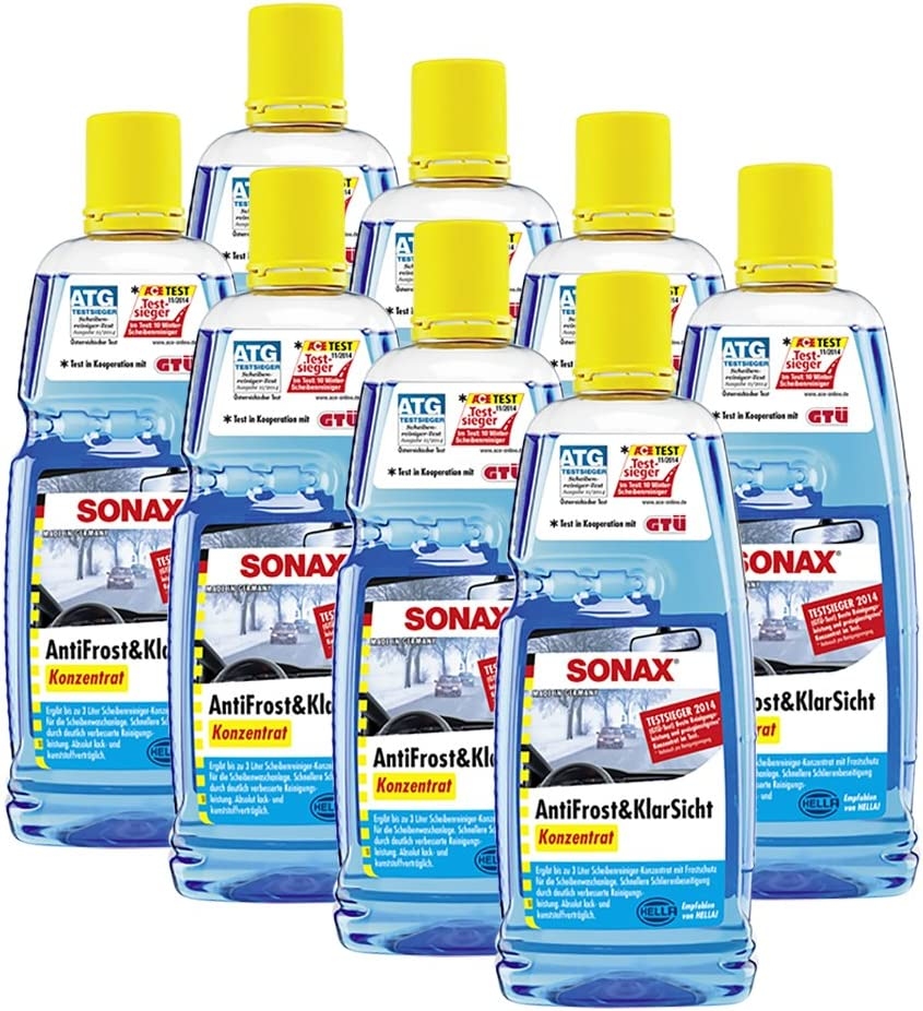 SONAX 03323000 Antifrost Klarsicht Konzentrat 8x1l