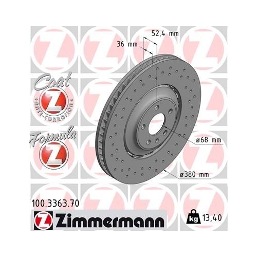 ZIMMERMANN Bremsenset Bremsscheiben + Bremsbeläge vorne + hinten AUDI A8 SQ5