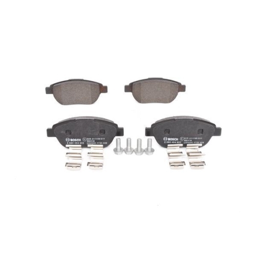 BOSCH Bremsenset vorne + hinten Bremsscheiben + Bremsbeläge PEUGEOT 207 307 308