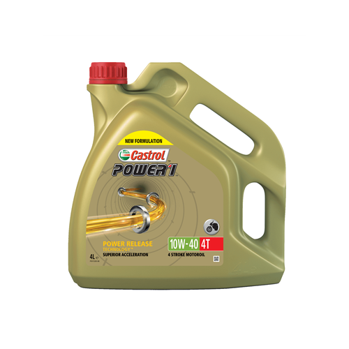 Motoröl CASTROL 15048F POWER 1 RACING 4T 10W-40 1 Liter