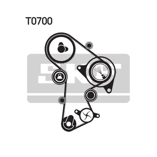 Zahnriemensatz SKF VKMA 01269 für AUDI DODGE FORD MITSUBISHI SEAT SKODA VW JEEP