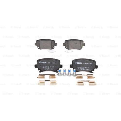 Bosch Bremsenset hinten Bremsscheiben + Bremsbeläge VW GOLF V Variant