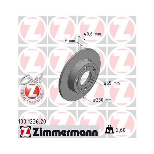 ZIMMERMANN Bremsenset Bremsscheiben + Bremsbeläge vorne + hinten SKODA FABIA II