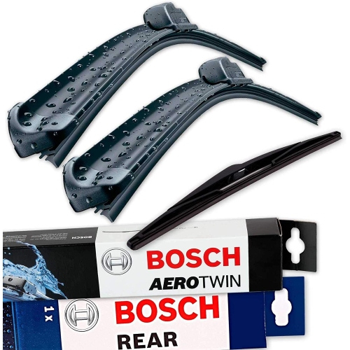 3x Scheibenwischer Vorne+Hinten Bosch AeroTwin B-Aero-A540S-H311-1