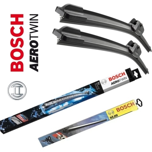 Bosch Wischer Sxheibenwischer A5555 + A282H Heckscheibenwischer Frontscheibenwis