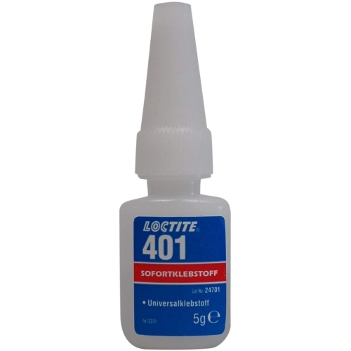 Loctite Sekundengkleber 401 5g Sofortklebestoff Gel Typ Sofortkleber universell