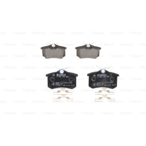 BOSCH Bremsenset vorne + hinten Bremsscheiben + Bremsbeläge PEUGEOT 207 307 308