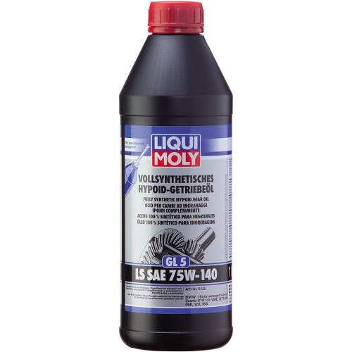 Liqui Moly 1x 4421 Vollsynthetisch Hypoid Geriebeöl 75W-140 1l Getriebe Öl Motor