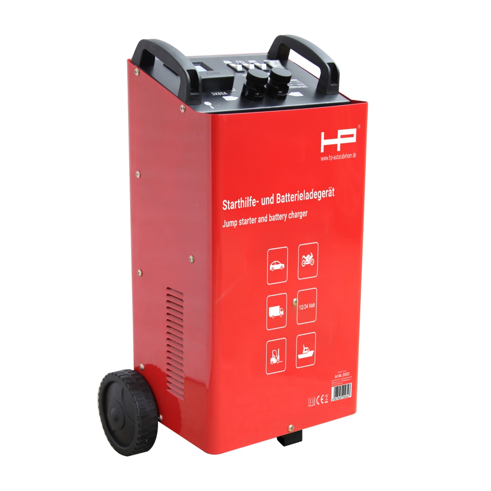 HP Autozubehör Lader+Starter 45A-12/24V Rot 1x20032HP