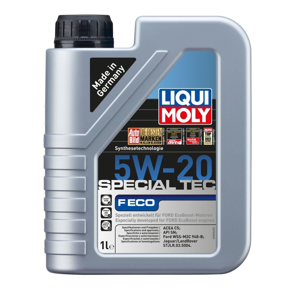 Liqui Moly 1x LM3840 1l Leichtlauf Motoröl Special Tec F ECO 5W-20