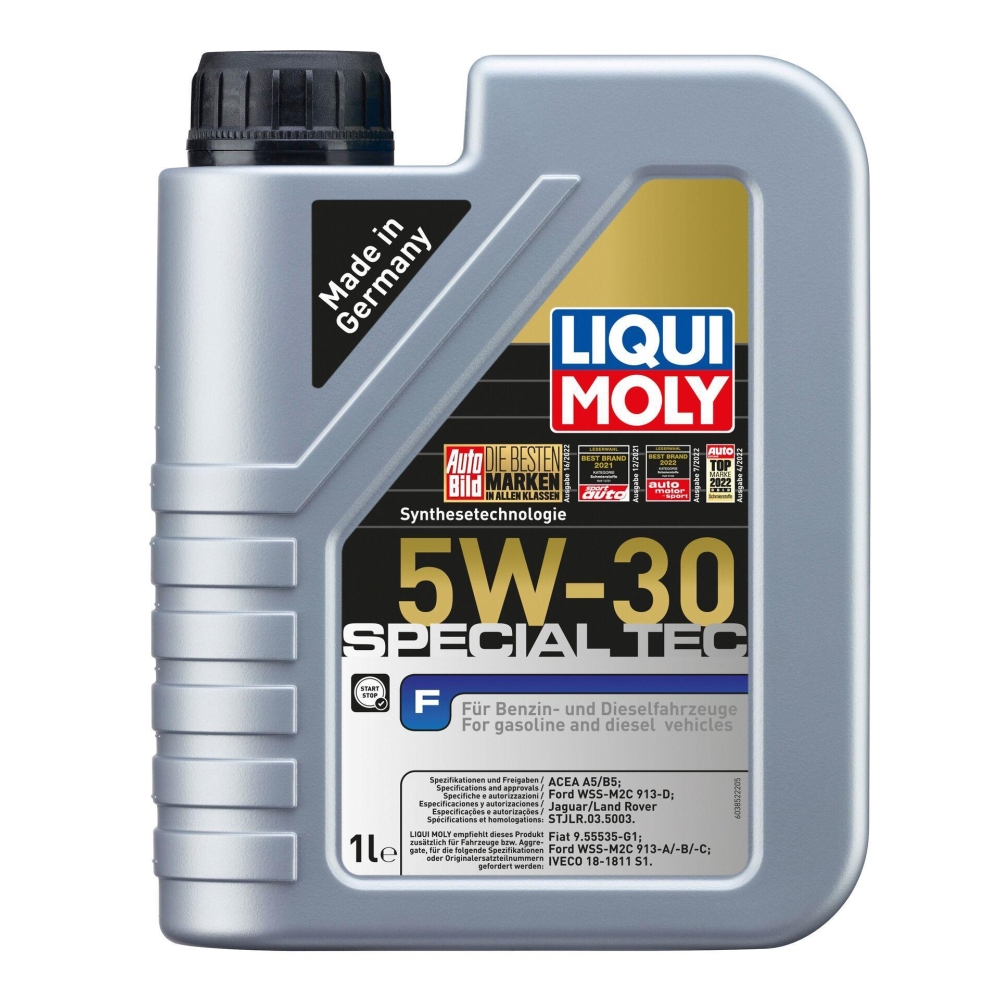 Liqui Moly 1x LM3852 1l Leichtlauf Motoröl Special Tec F 5W-30