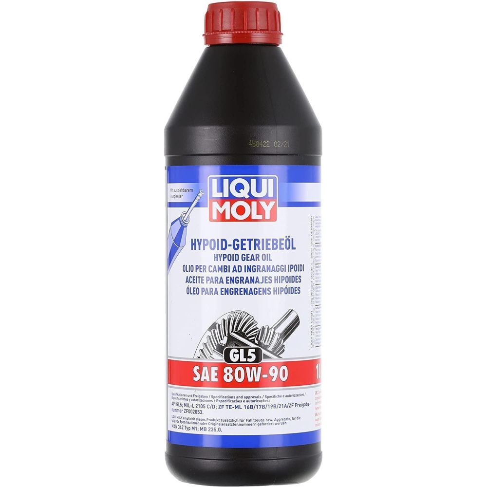 Liqui Moly 1x LM4406 1l Hypoid-Getriebeöl (GL5) SAE 80W-90