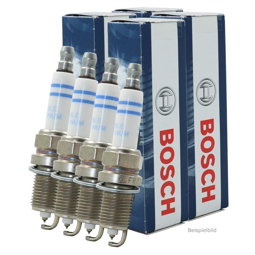 4x 0 241 229 715 Bosch Zündkerze W8DC