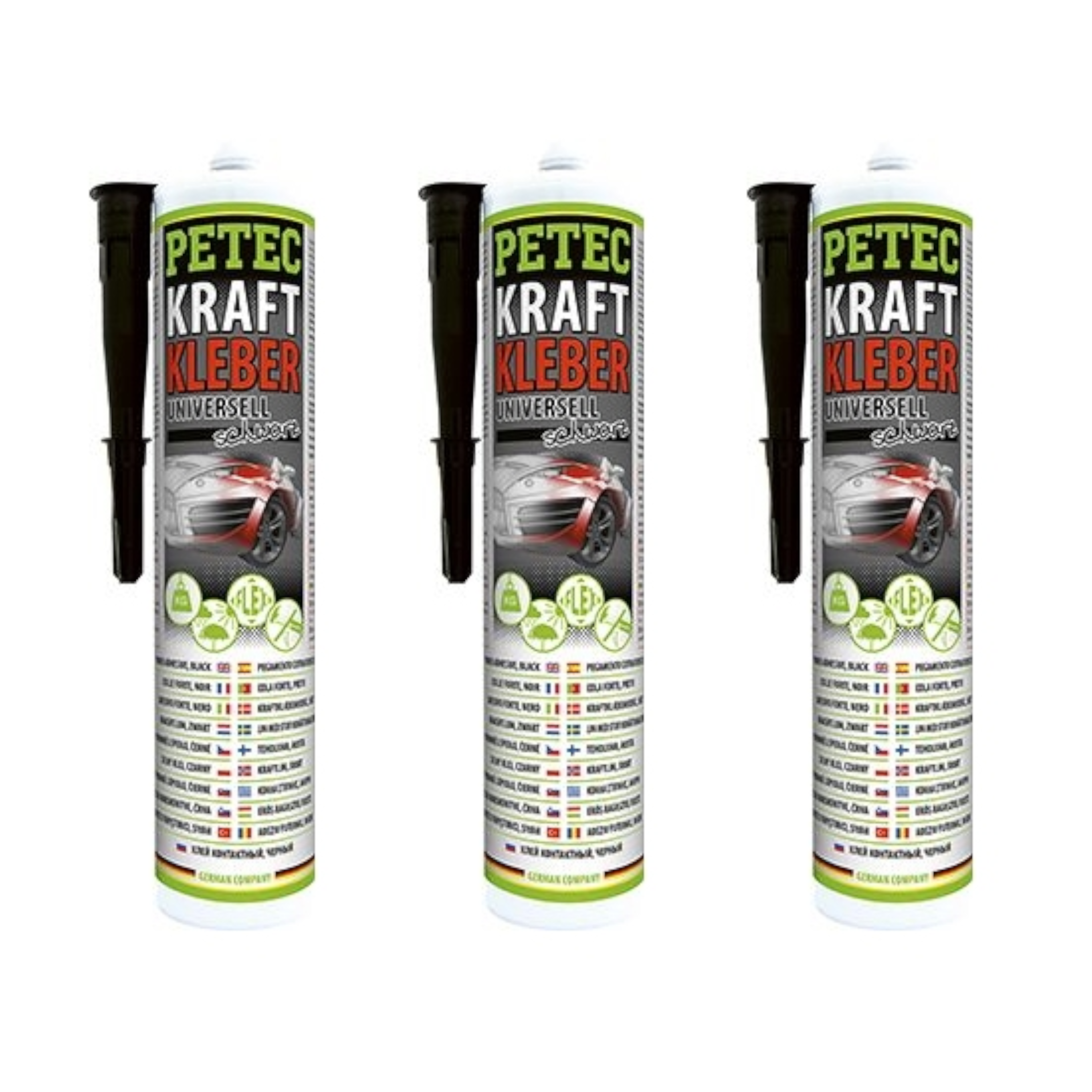 Petec_bundle 3X PETEC KRAFTKLEBER Multikraft Kleber Kraftkleber Baukleber Montage 290 ML 9422