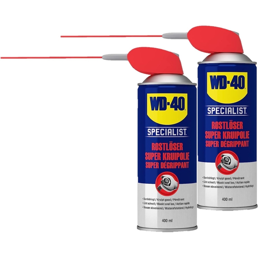 WD-40 Specialist Rostlöser Smart Straw Rostentferner 2x400ml Aerosol