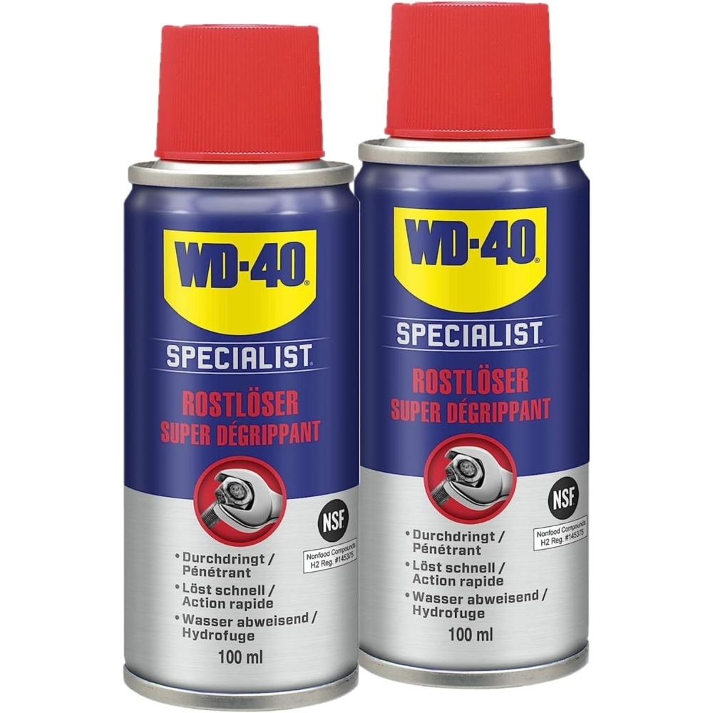 WD-40 Specialist Rostlöser Rostentferner 2x100ml Aerosol