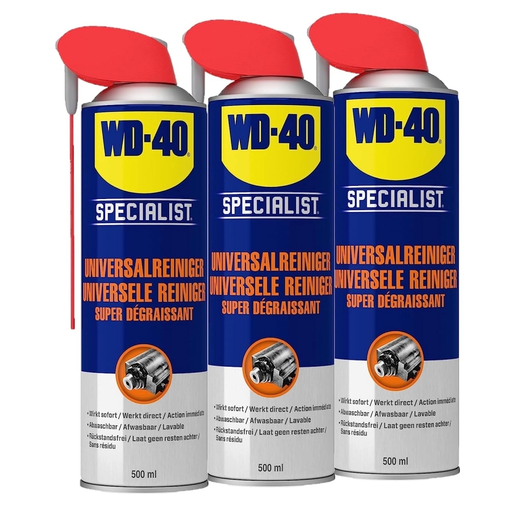 WD-40 Specialist Universalreiniger Smart Straw Pflegemittel 3x500ml Reiniger