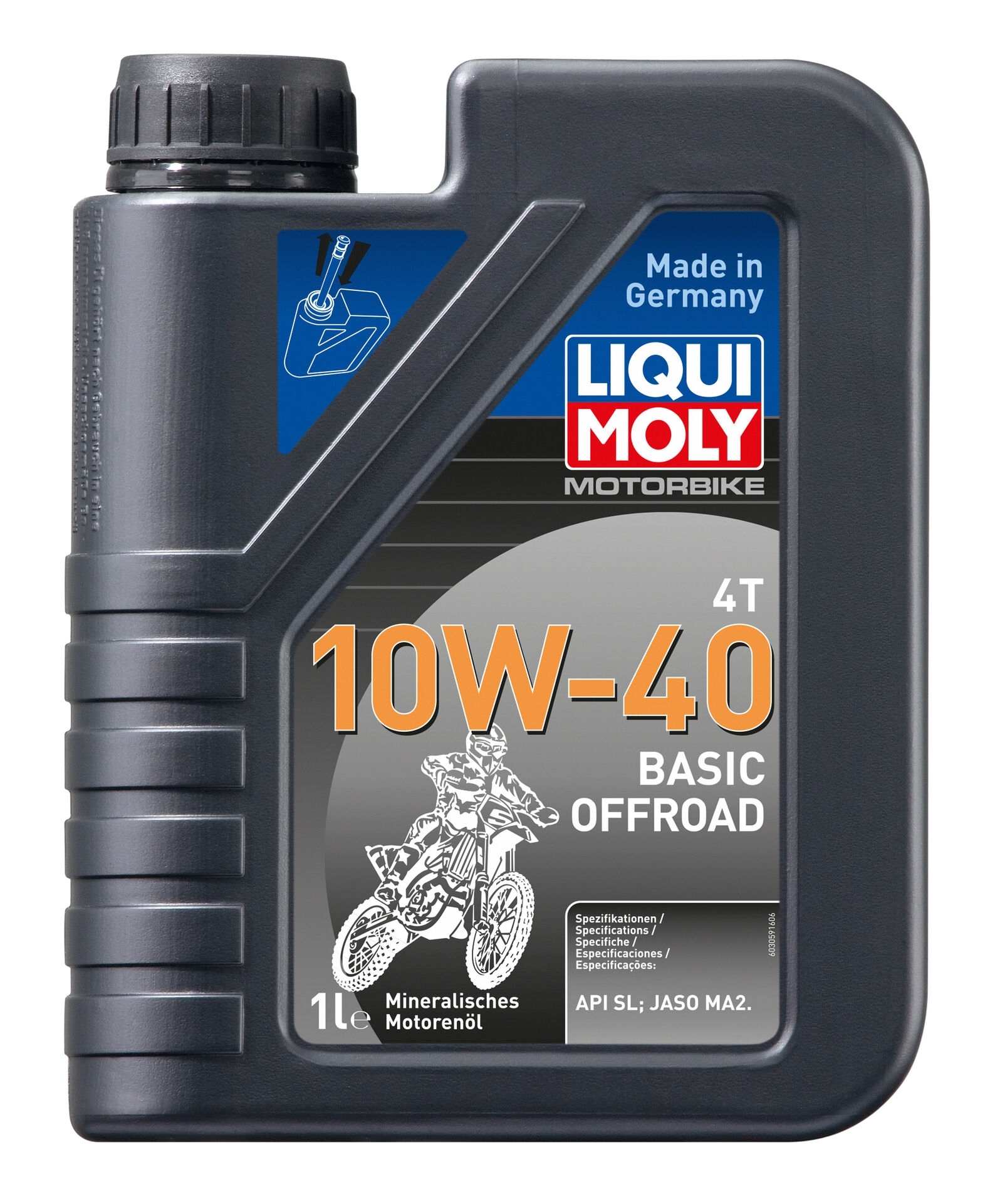 Liqui Moly 1x LM3059 1L Motorbike 4T 10W-40 Basic Offroad