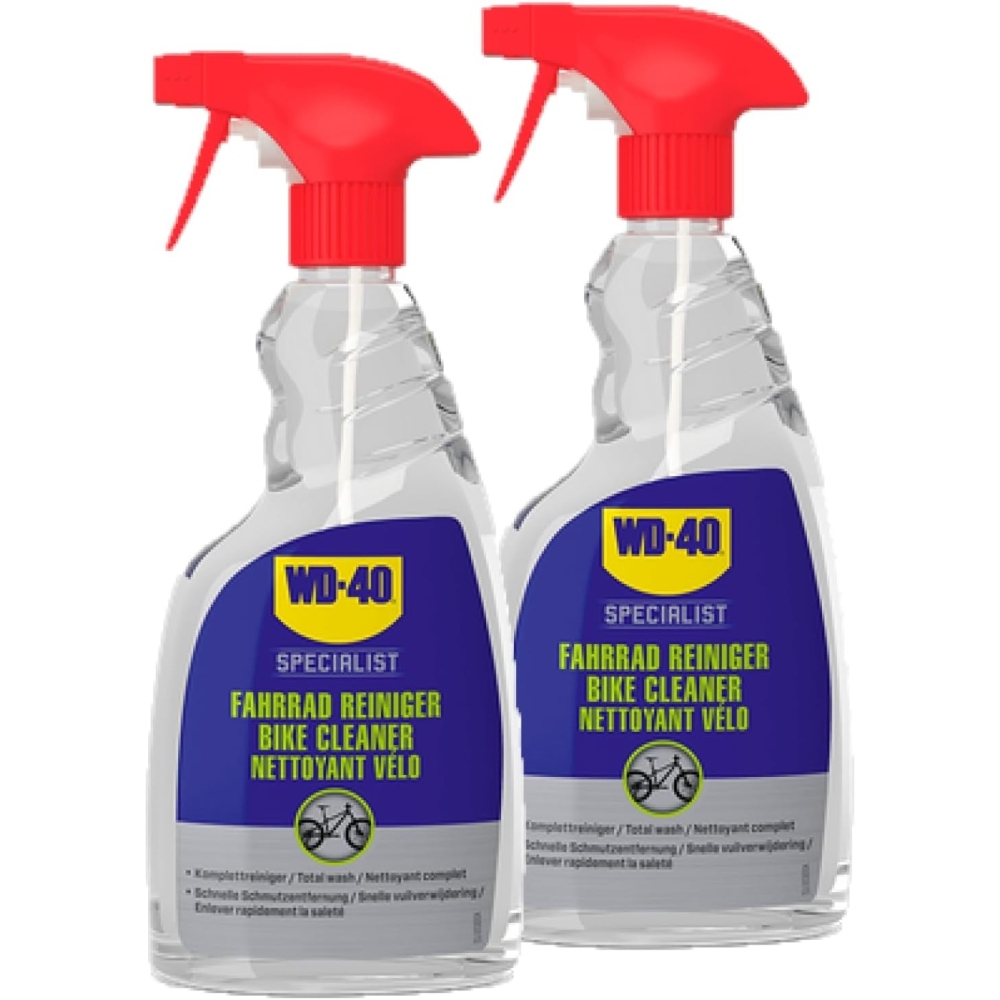 WD-40 Bike Fahrradreiniger Fahrrad Kettenreiniger Pflegemittel 2x500ml Reiniger