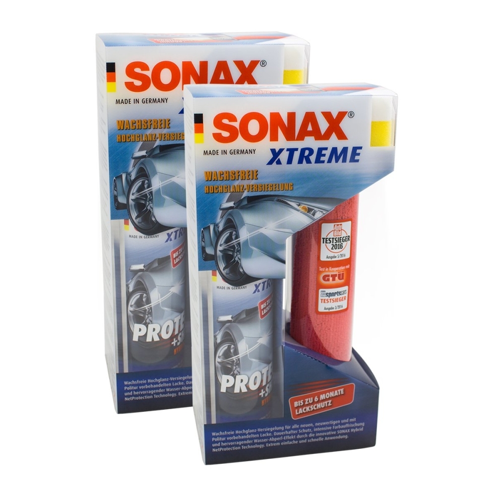 SONAX 02221000 Xtreme Protect+Shine Lackversiegelung Hybrid NPT 2x210ml