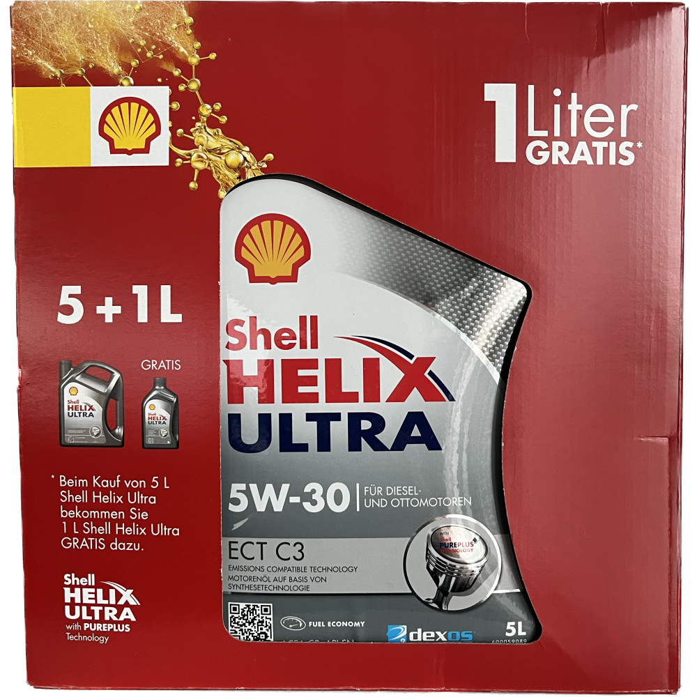 Shell 5W-30 Helix Ultra ECT C3, 1 Litre