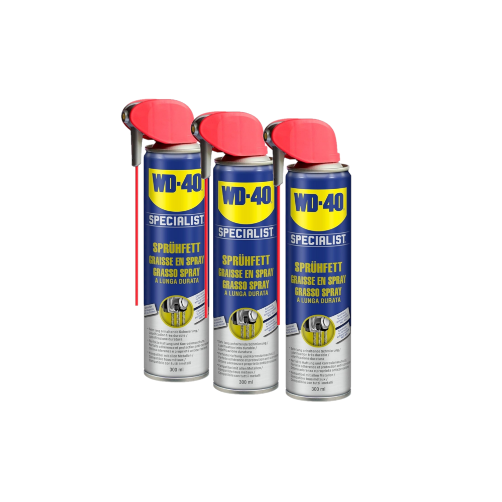 WD-40 SPECIALIST Sprühfett Schmierstoff Schmiermittel Spray 3x300ml