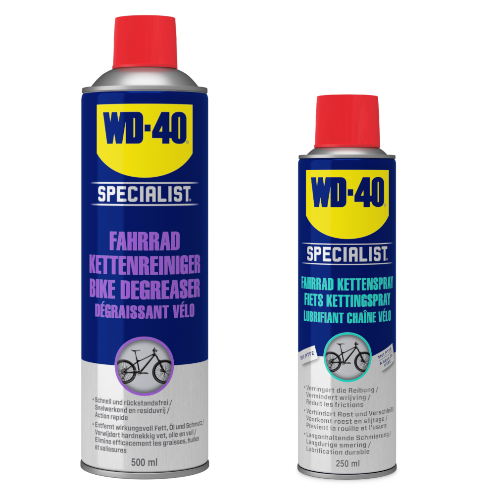 WD-40 Kettenreiniger und Kettenspray Allwetter