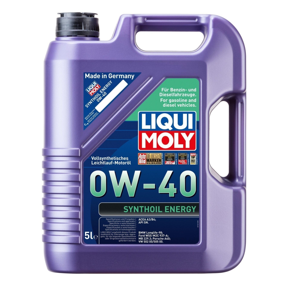 Liqui Moly 1x LM1361 5l Synthoil Energy 0W-40 Vollsynthetisches Motorenöl