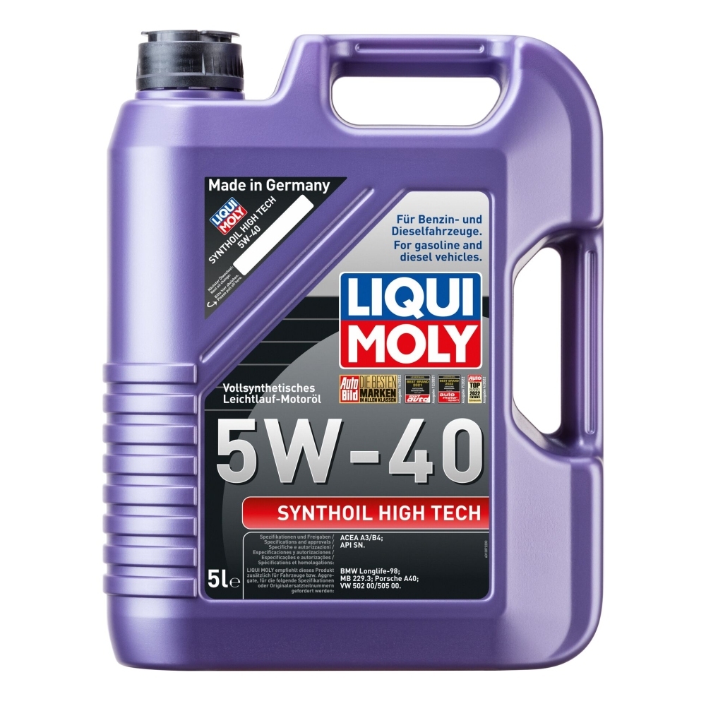 Liqui Moly 1x LM1307 5l vollsynthetisches Motoröl Synthoil HighTech 5W-40