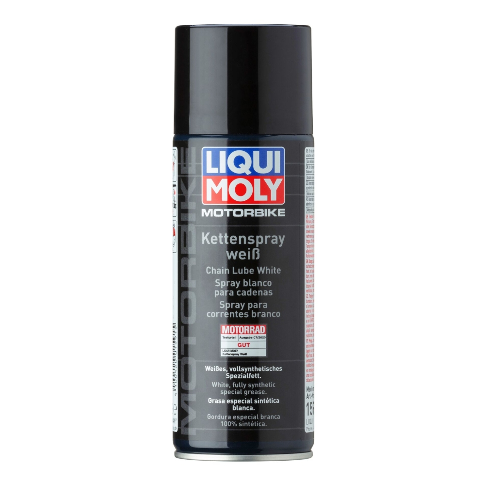 Liqui Moly 1x LM1591 400ml Motorbike Kettenspray weiß