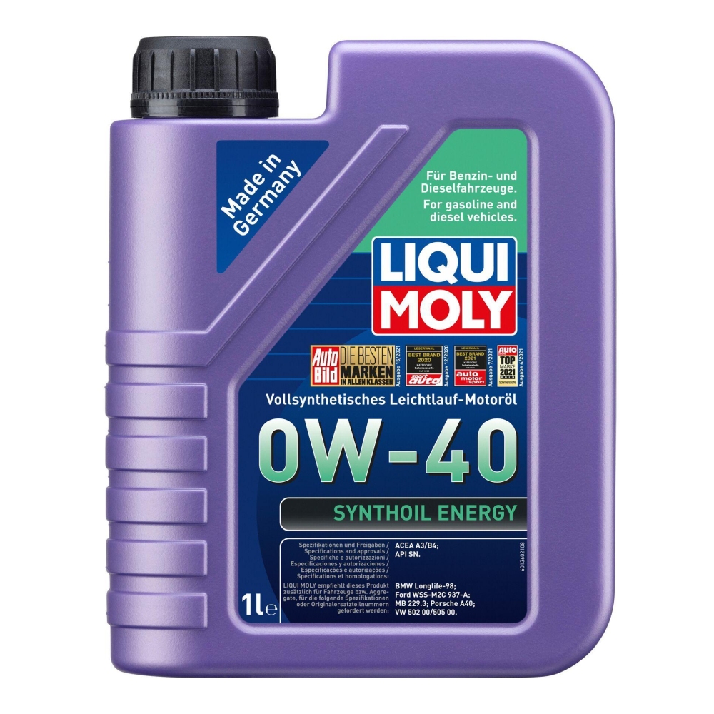 Liqui Moly 1x LM1360 1l vollsynthetisches Motoröl Synthoil Energy 0W-40