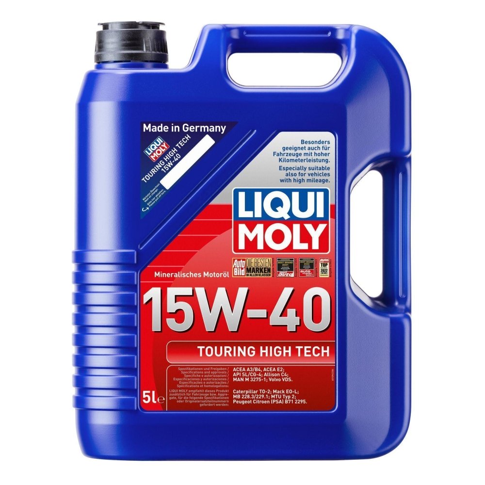 Liqui Moly 1x LM1096 5l Motorenöl Touring HighTech 15W-40