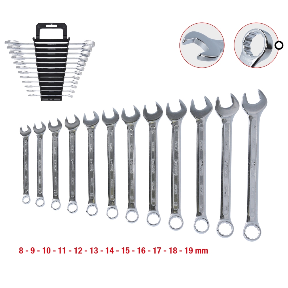 Ring-/Gabelschlüsselsatz KS TOOLS 517.0052