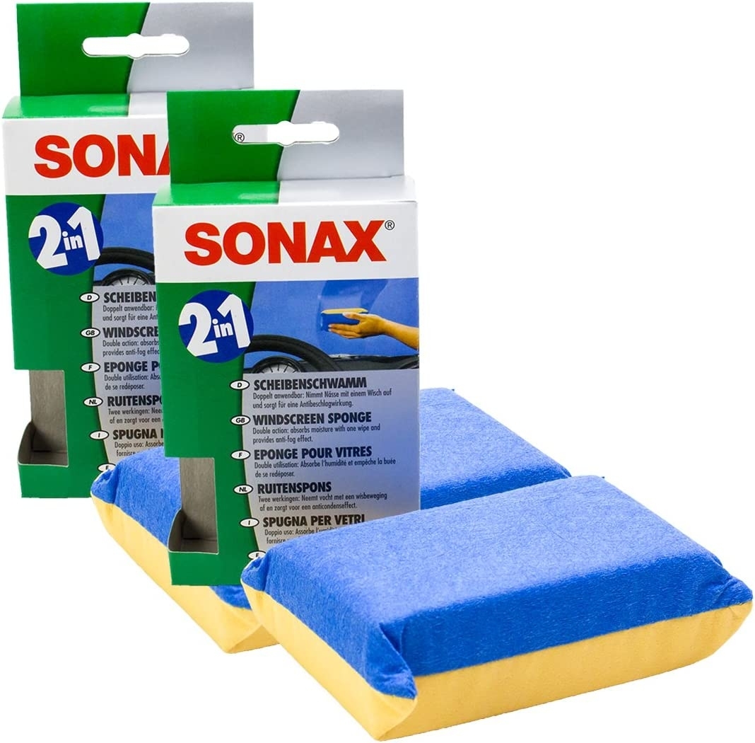 SONAX 04171000 Scheibenschwamm 2x