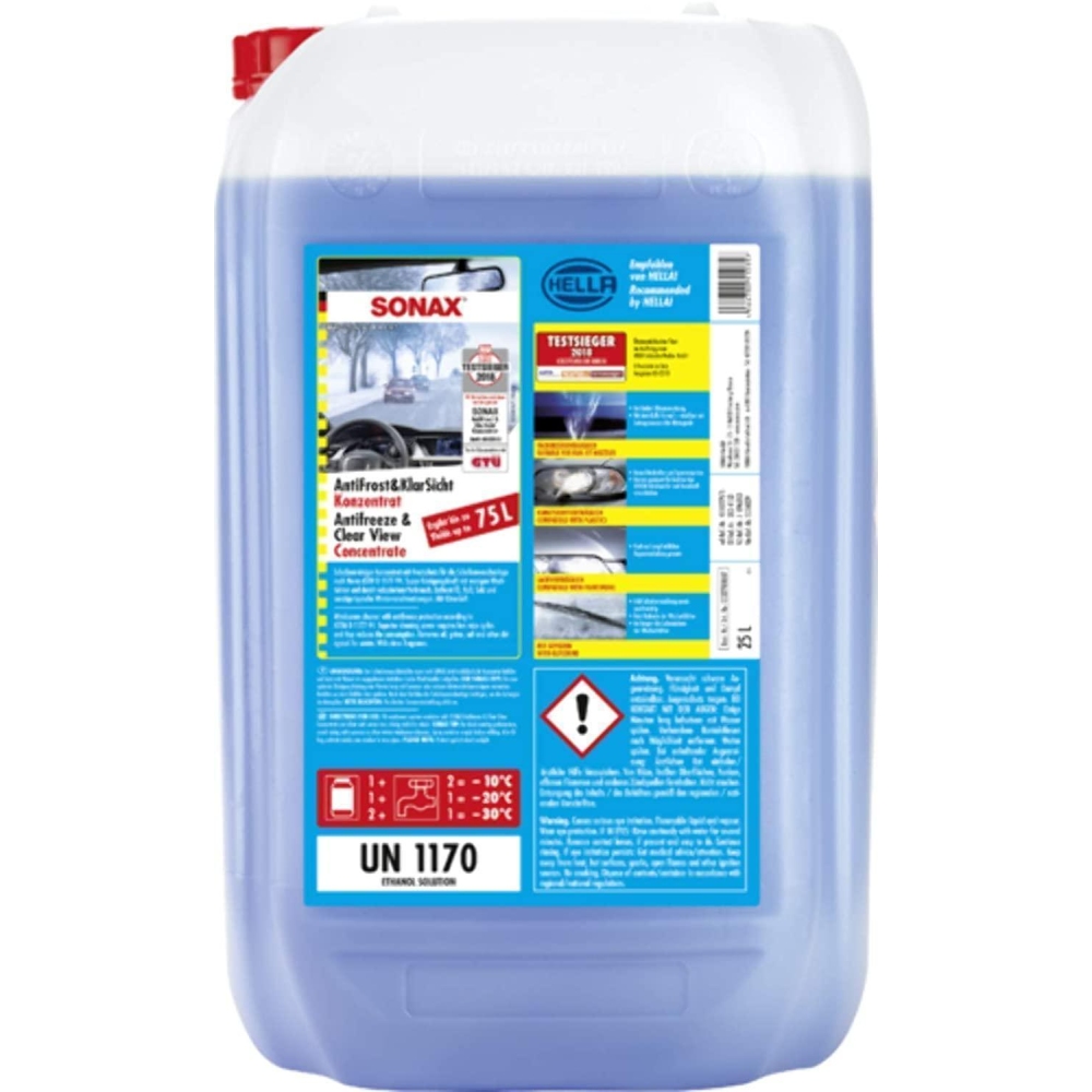 SONAX 03327050 AntiFrost+KlarSicht Konzentrat Citrus 25 l