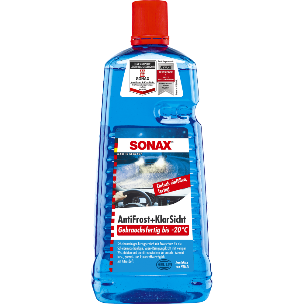 SONAX 03325410 Antifrost+Klarsicht bis -20 °C Citrus 1x2l