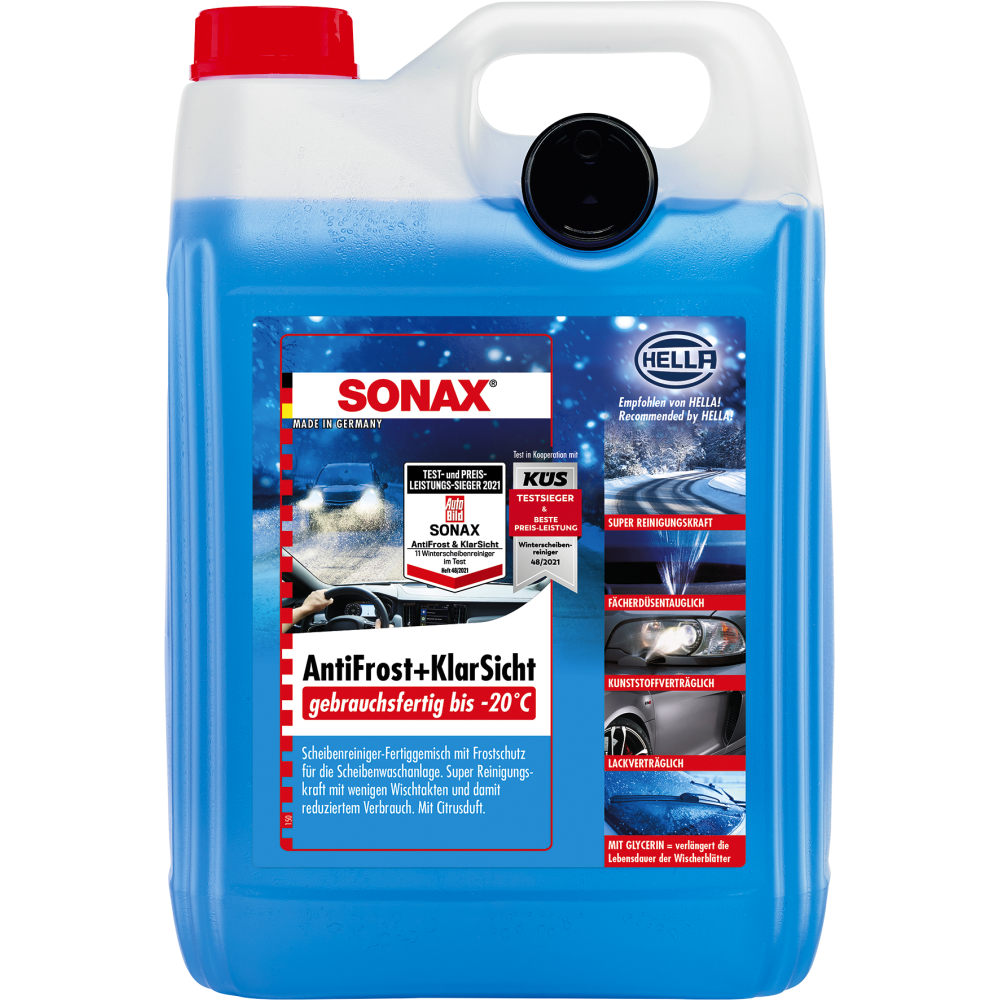 SONAX 03325000 Antifrost+Klarsicht bis -20 °C Citrus 1x5l