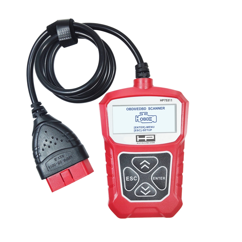 HP Autozubehör OBD II Diagnose Gerät Passend für Universal 1x75311HP