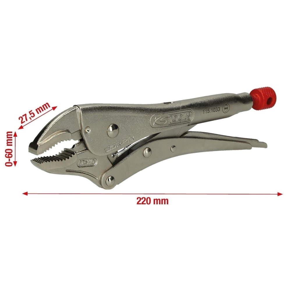 Karosseriezange KS TOOLS 115.1033 für