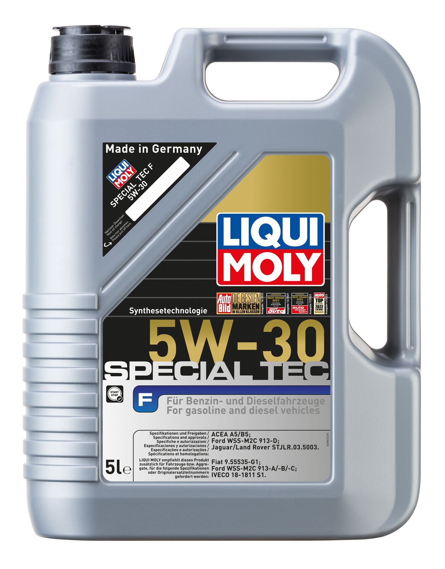 Liqui Moly 1xLiqui Moly - 3853 Leichtlauf Special Tec V 2853 0 W-30 5 Liter