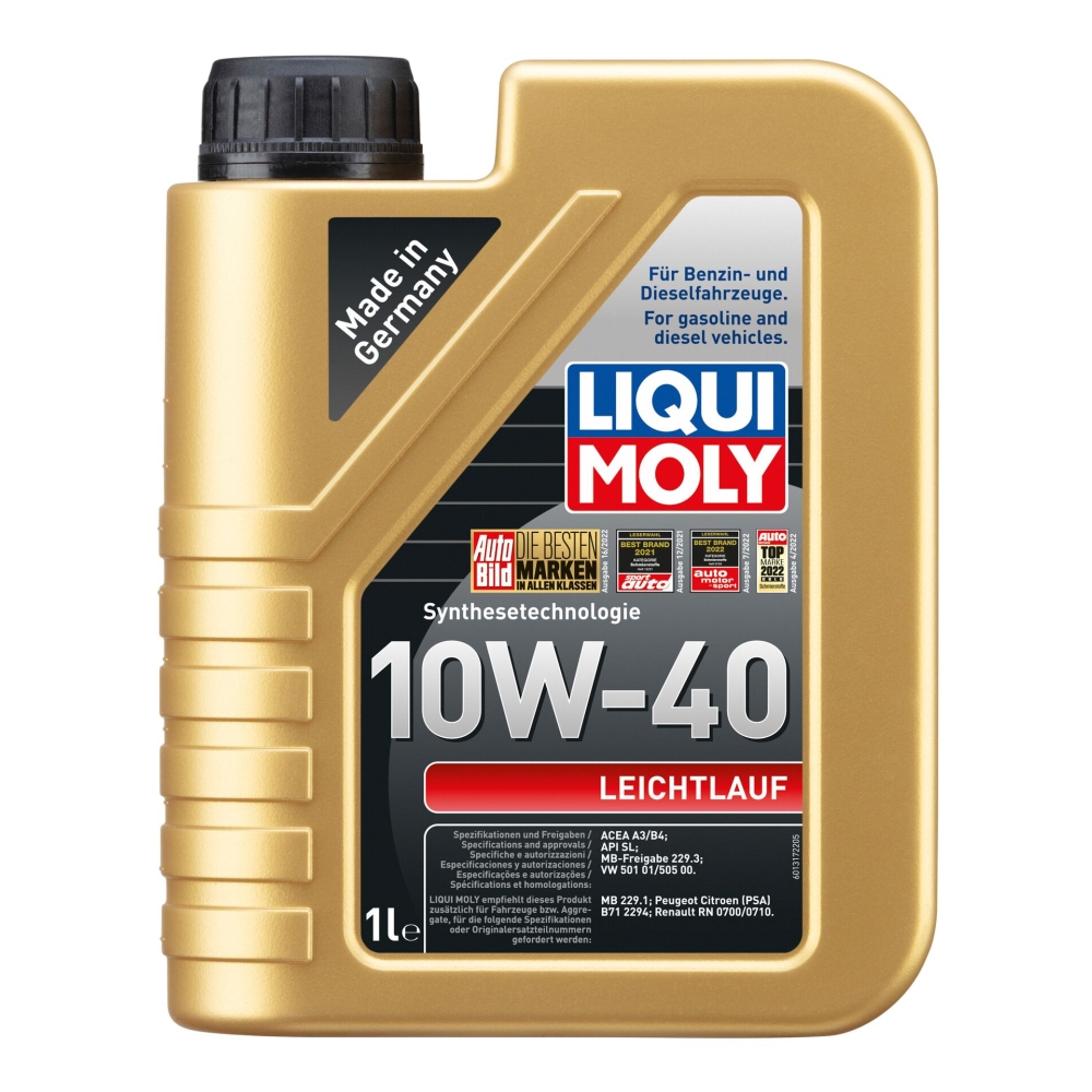 Liqui Moly 1x LM1317 1l Motoröl Leichtlauf 10W-40