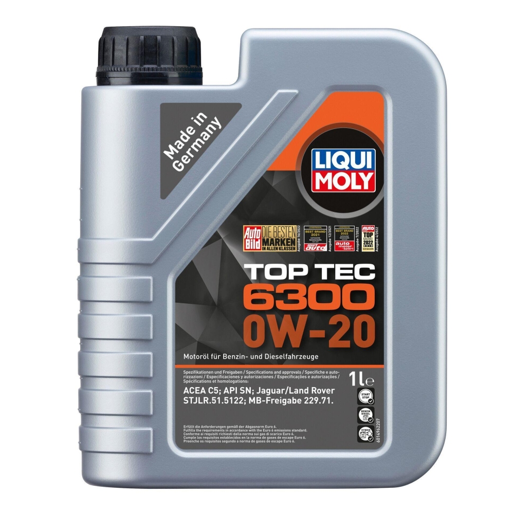 Liqui Moly 1x LM21210 Top Tec 6300 0W-20 Motorenöl