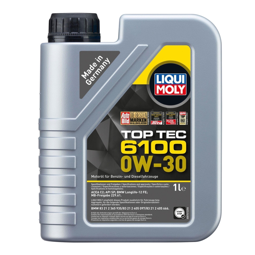 Liqui Moly 1x LM20770 1l Top Tec 6100 0W-30 Motorenöl