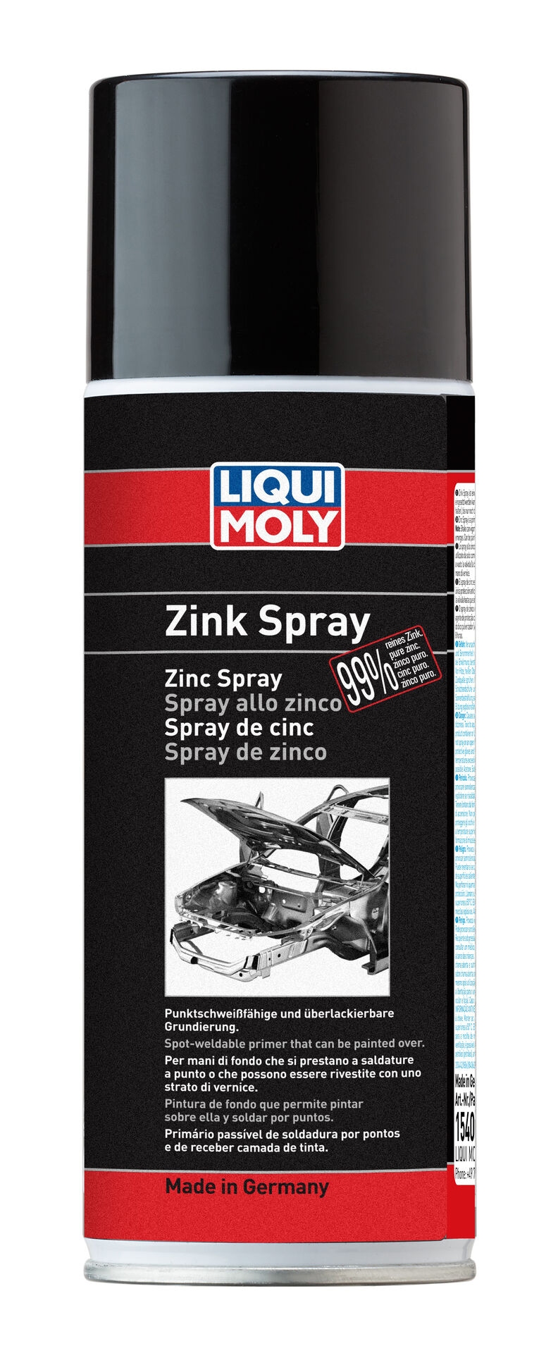 Liqui Moly 1x LM1540 400ml Zinkspray