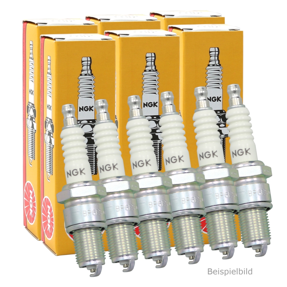 6x BP6HS NGK Zündkerze Order-Nr. 4511 CITROËN 2 CV