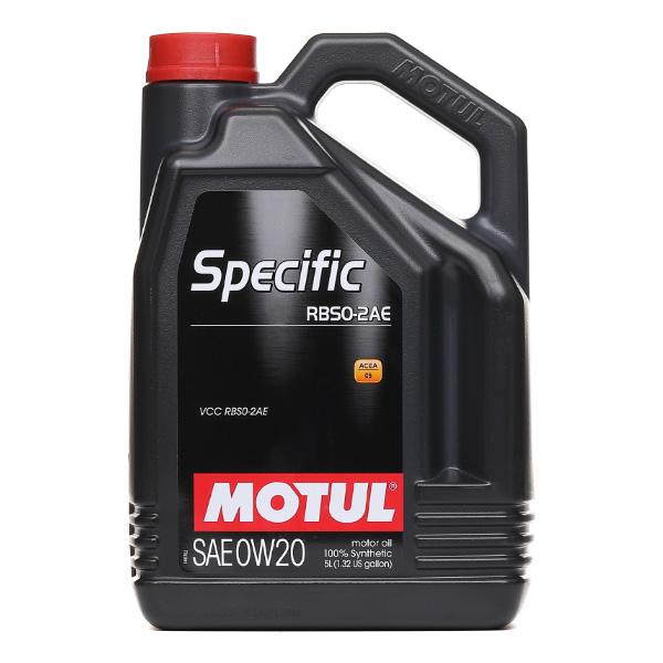 Motoröl MOTUL 106045 SPECIFIC RBS0-2AE 0W-20 5L