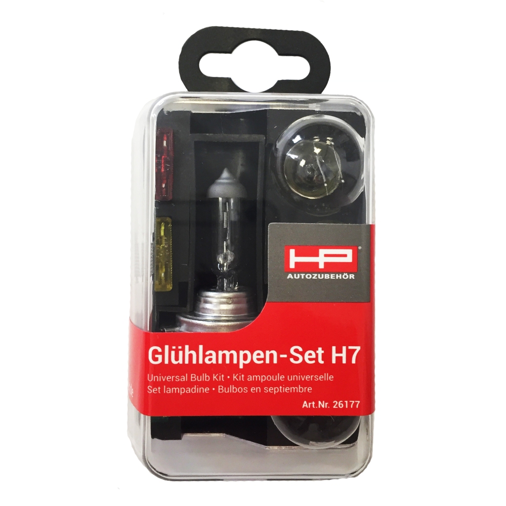 HP Autozubehör Glühlampen-Set H7 5 Watt 12 Volt 1x26177HP